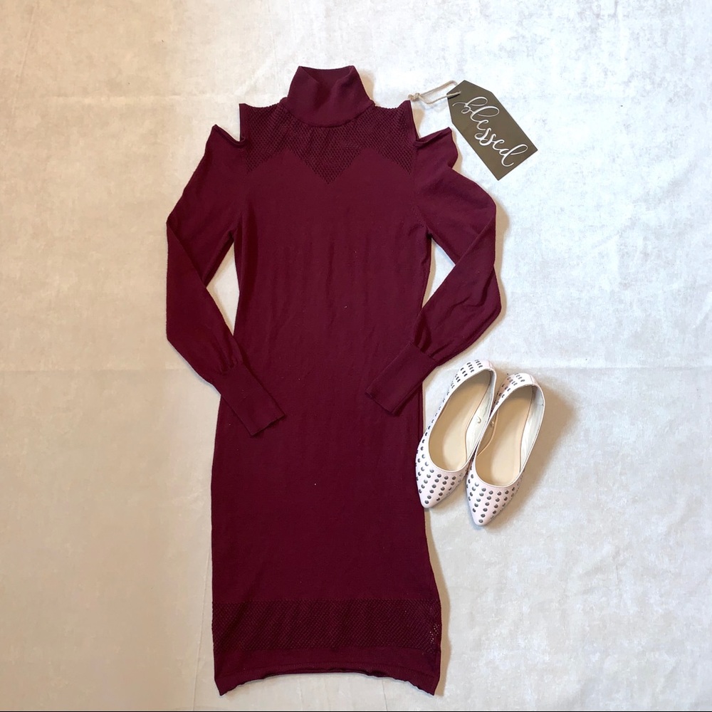 Nicki Minaj | Burgundy | dress